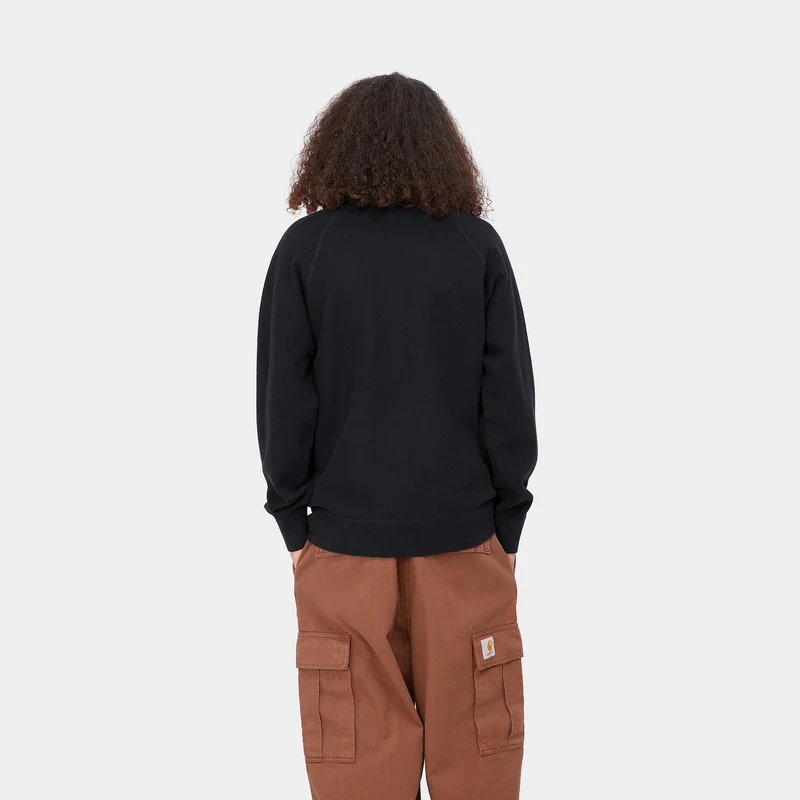 Carhartt WIP Chase-Strickpullover für Herren – Schwarz