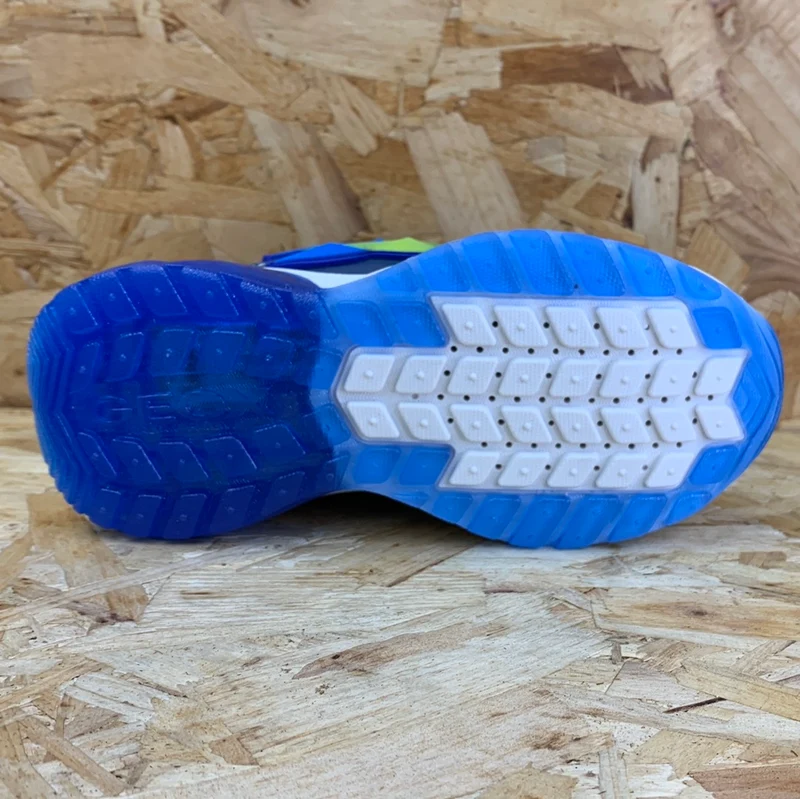 Geox Spaziale Light Up Sneakers für Kinder – Marineblau/Hellblau