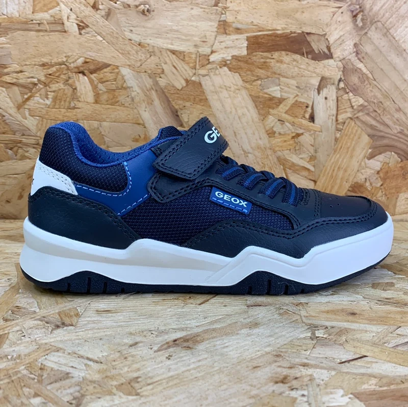 Geox Perth-Turnschuhe für Kinder – Marineblau/Dunkelblau