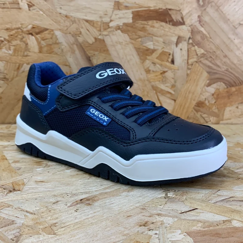 Geox Perth-Turnschuhe für Kinder – Marineblau/Dunkelblau