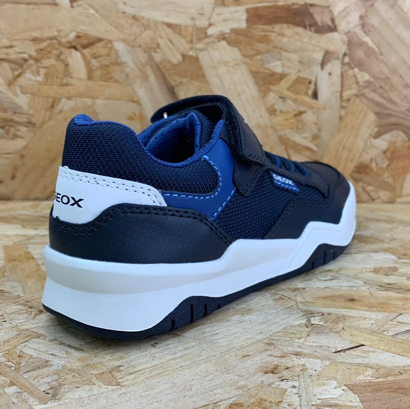 Geox Perth-Turnschuhe für Kinder – Marineblau/Dunkelblau
