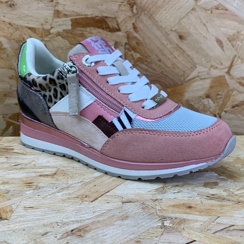 Refresh Modische Damen-Sneaker – Nude