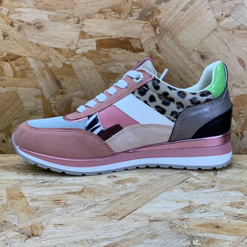 Refresh Modische Damen-Sneaker – Nude