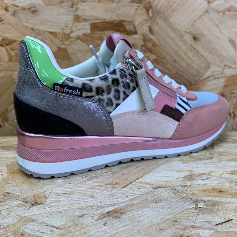 Refresh Modische Damen-Sneaker – Nude