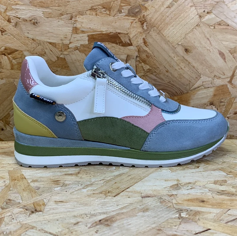 Refresh Modische Damen-Sneaker – Jeansblau