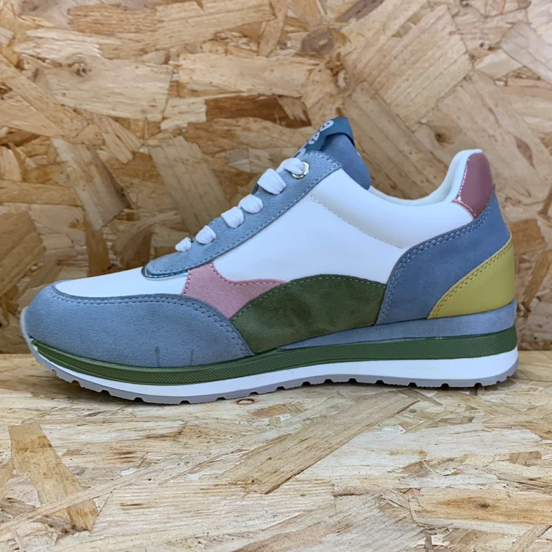 Refresh Modische Damen-Sneaker – Jeansblau