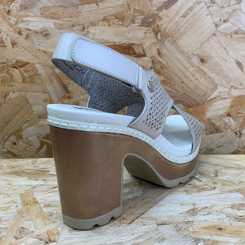 Refresh Modische High-Heel-Sandalen für Damen – Eisgrau