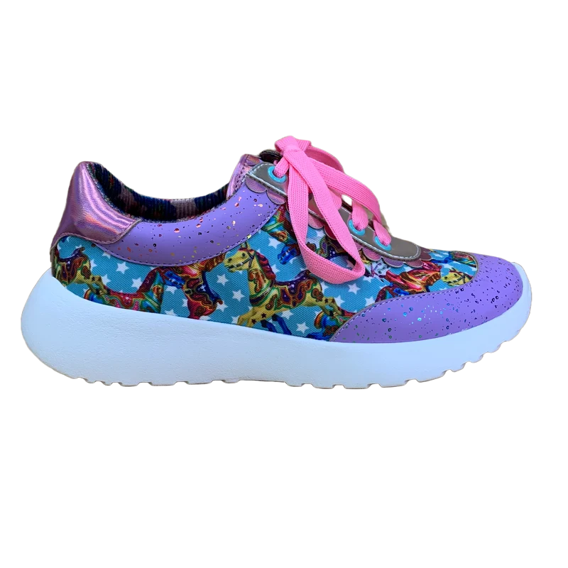 Irregular Choice Damen Good Chives Trainer – Lila