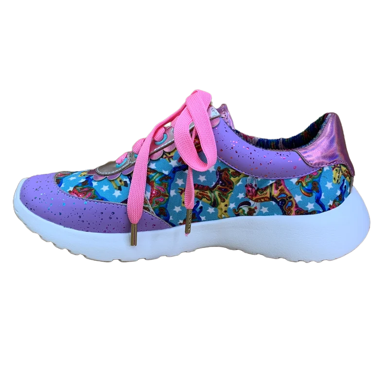 Irregular Choice Damen Good Chives Trainer – Lila