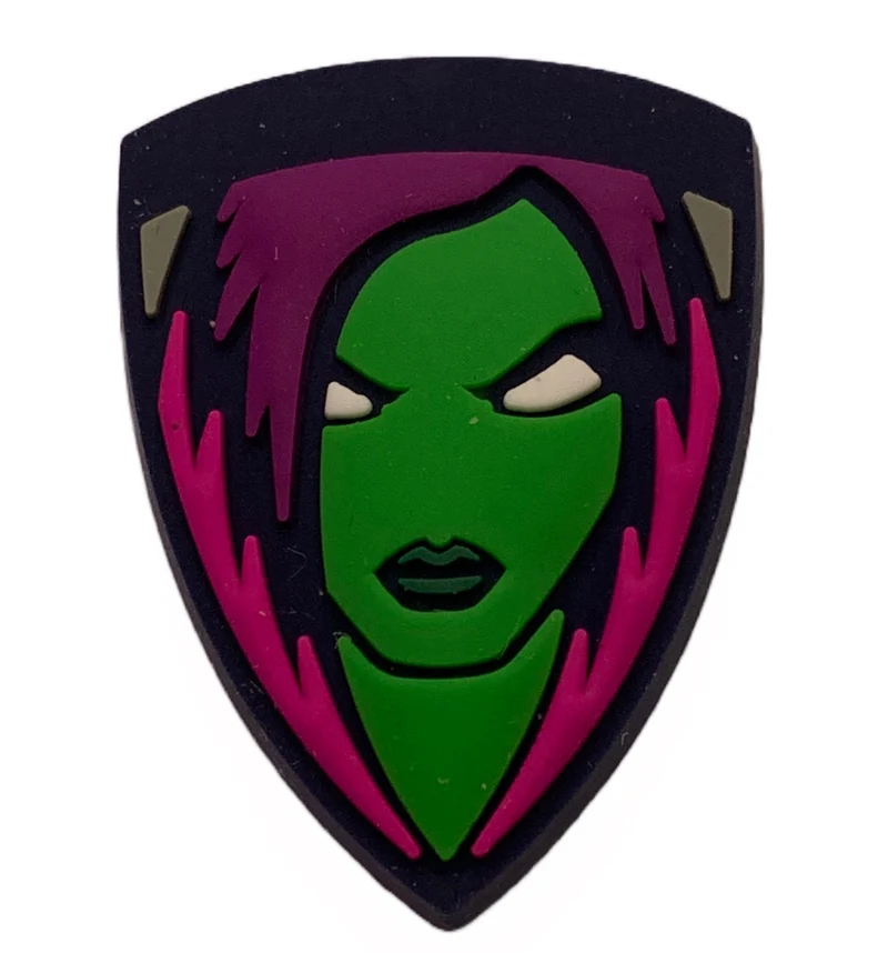 Crocs Jibbitz Guardians of the Galaxy Gamora-Charm