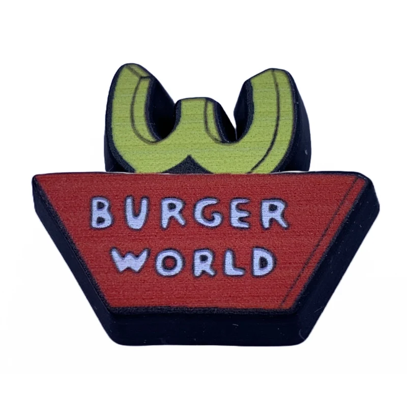 Crocs Jibbitz Beavis und Butthead Burger-Welt-Charme