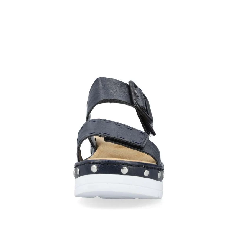 Rieker Damenmode-Sandale – Blau
