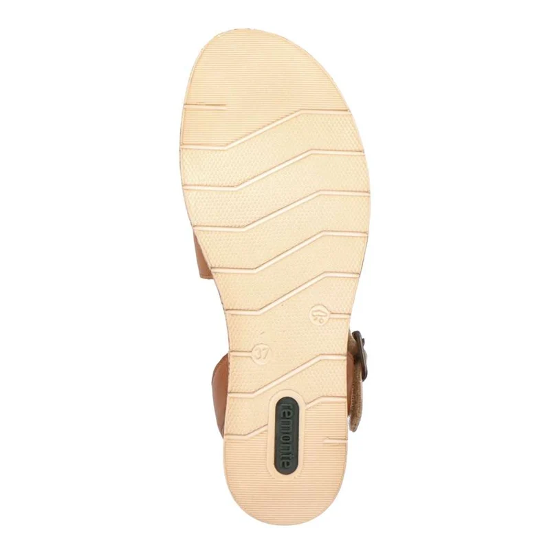 Remonte Modische Keilsandalette für Damen – Braun