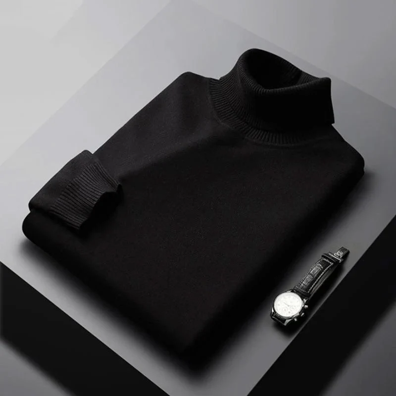Bertram | Herren Rollkragenpullover Langarm