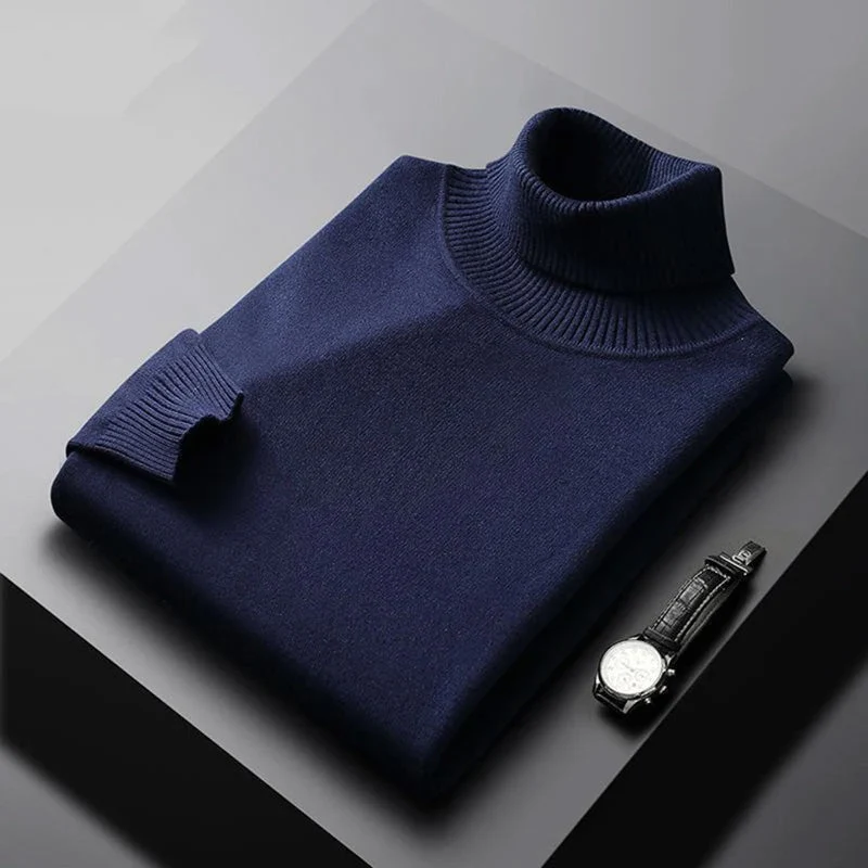 Bertram | Herren Rollkragenpullover Langarm