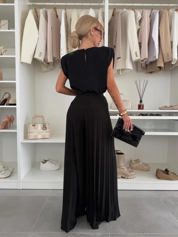 Clementine | Damen Zweiteiler Set mit weiter Hose