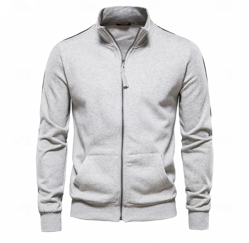 Aurelius | Herren Sweatjacke mit Stehkragen