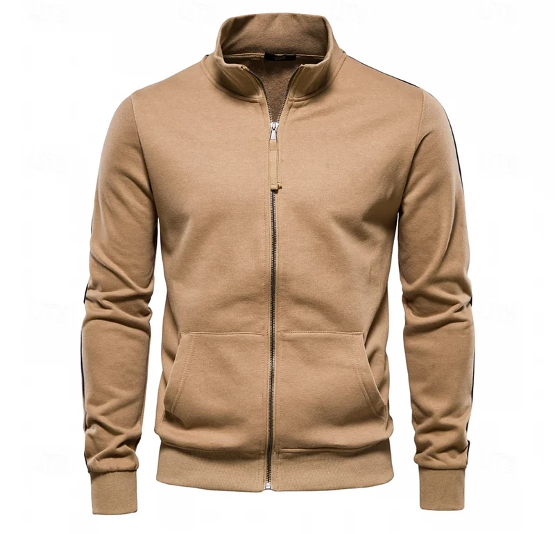 Aurelius | Herren Sweatjacke mit Stehkragen
