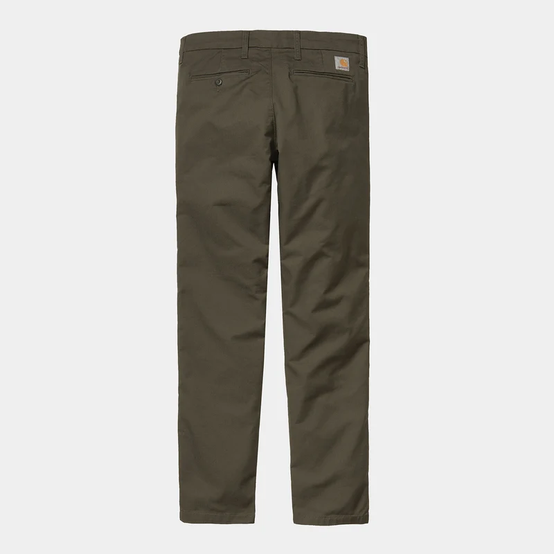 Carhartt WIP Herren-Sid-Hose – Cypress Rinsed
