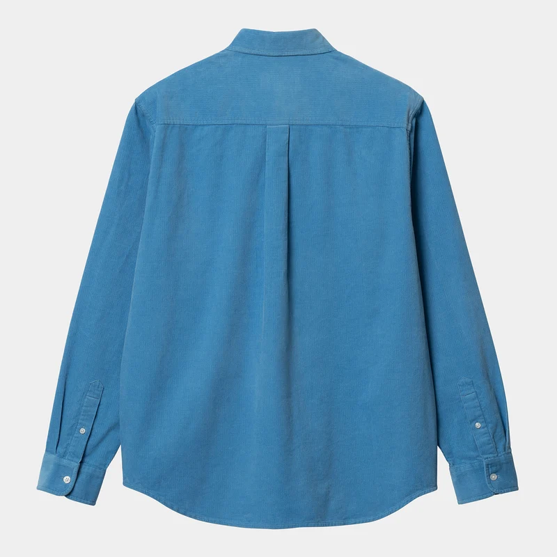 Carhartt WIP Herren Madison Langarmhemd – Piscine