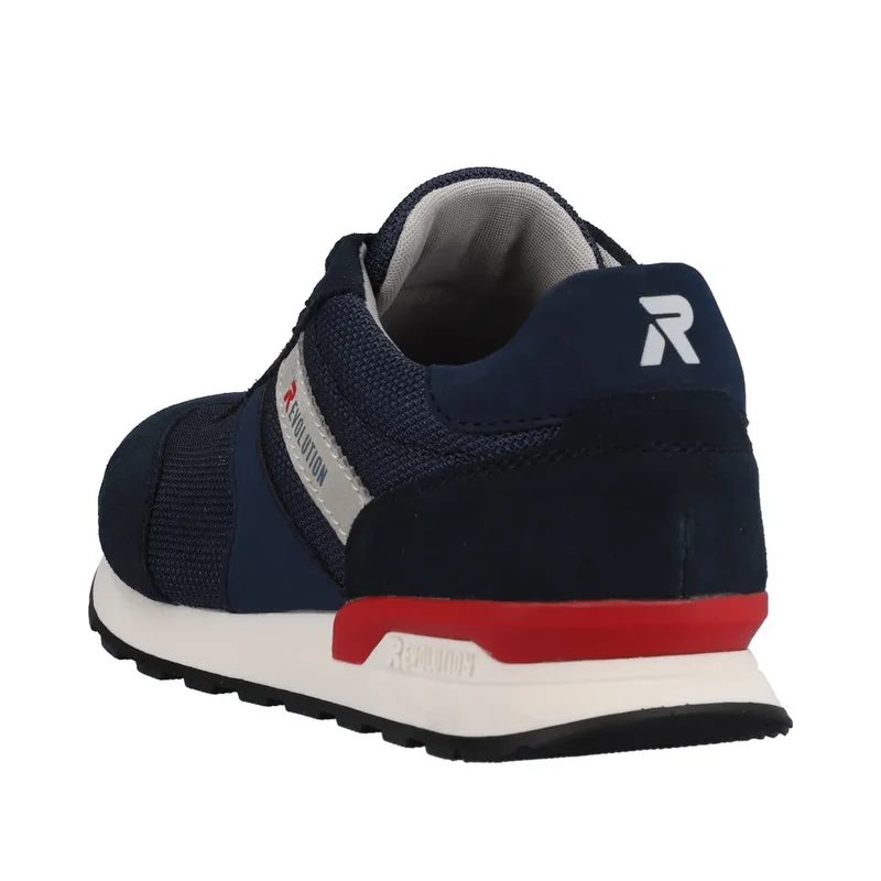 Rieker Mens Revolution Fashion Trainer – Marineblau