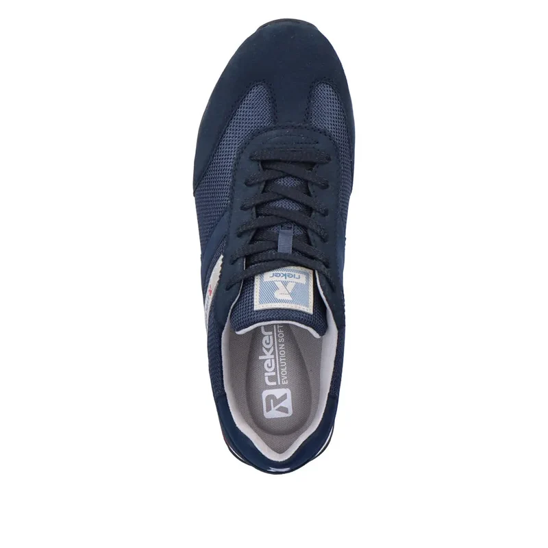 Rieker Mens Revolution Fashion Trainer – Marineblau