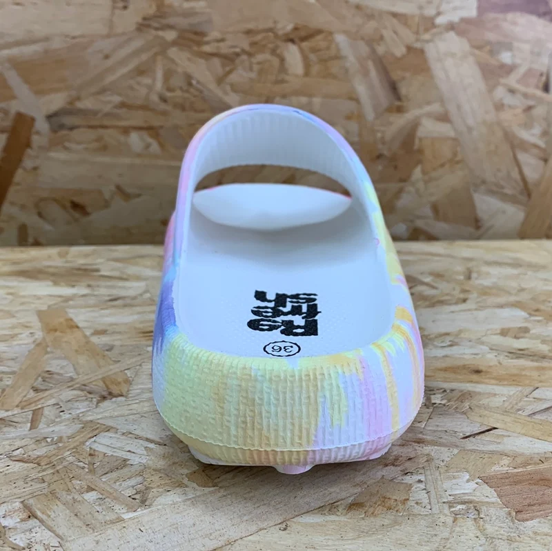 Refresh Fashion Tie Dye Slide für Damen – Nude