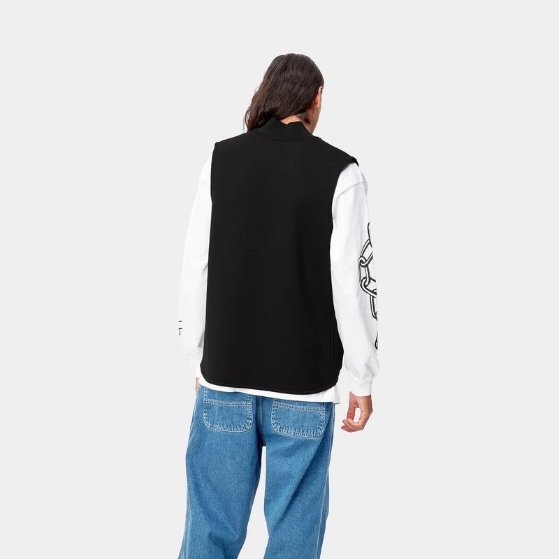Carhartt WIP Herren-Car-Lux-Weste – Schwarz