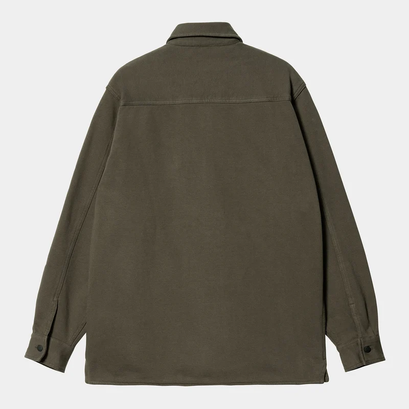 Carhartt WIP Herren Wade Sweat Top – Cypress Stone Washed