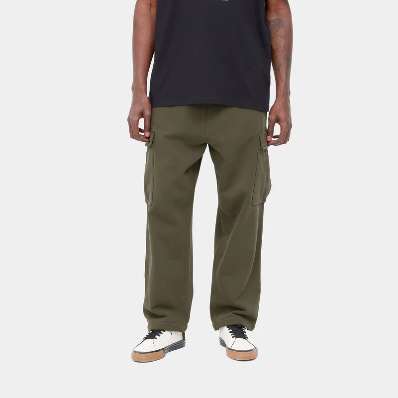 Carhartt WIP Wade-Sweathose für Herren – Cypress Stone Washed