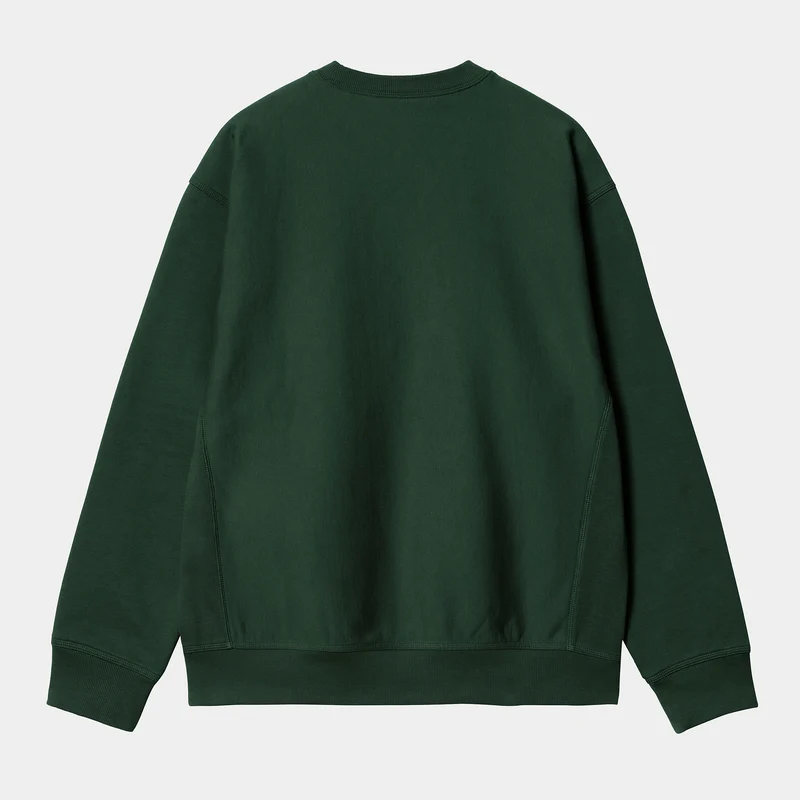 Carhartt WIP Herren Locker Sweat Top – Baumhaus / Gelb