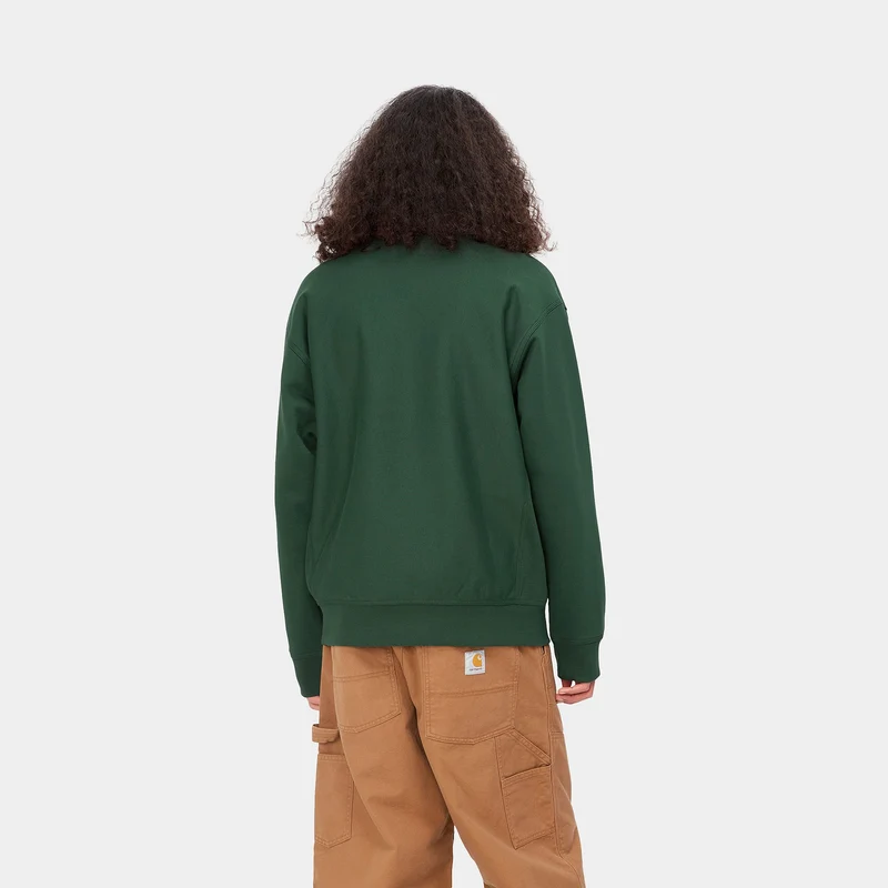 Carhartt WIP Herren Locker Sweat Top – Baumhaus / Gelb