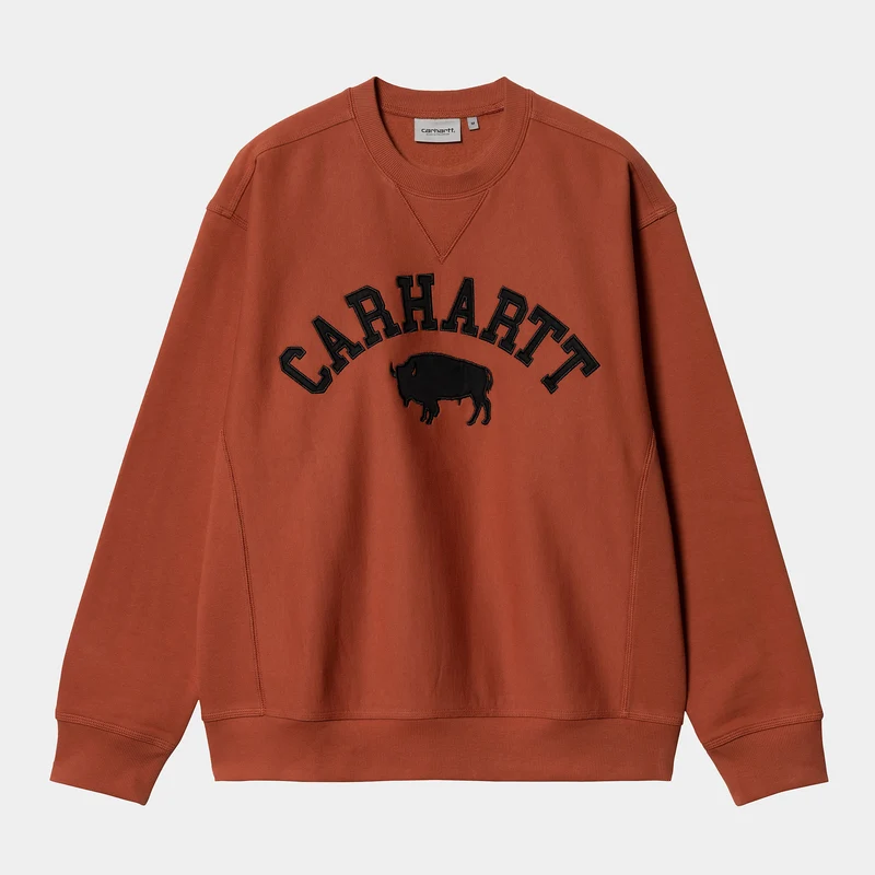 Carhartt WIP Herren Locker Sweat Top – Phoenix / Schwarz