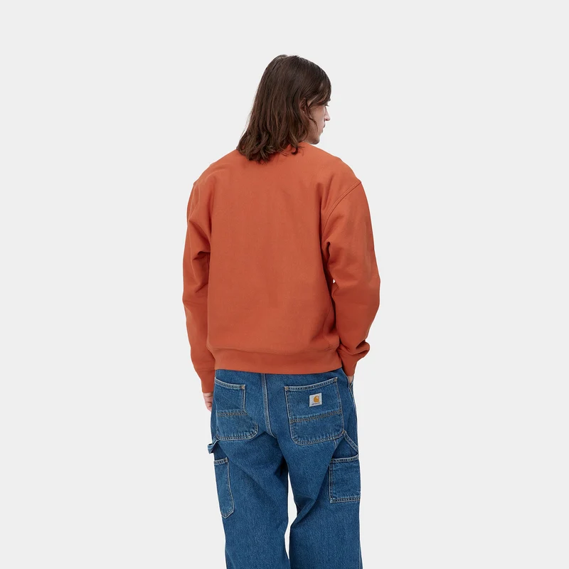 Carhartt WIP Herren Locker Sweat Top – Phoenix / Schwarz