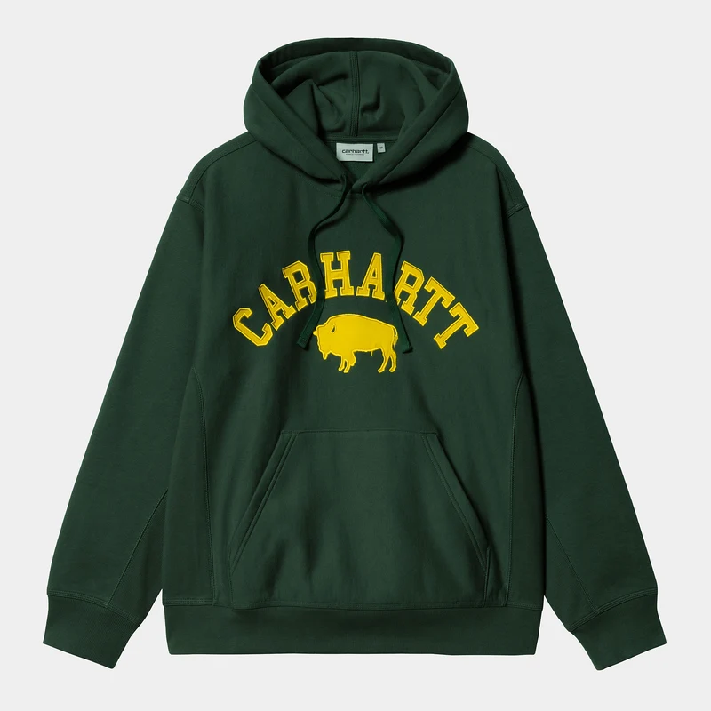 Carhartt WIP Herren Locker Sweat Hoodie – Baumhaus / Gelb