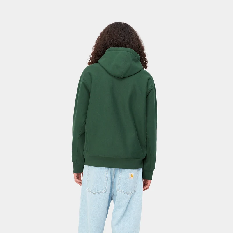 Carhartt WIP Herren Locker Sweat Hoodie – Baumhaus / Gelb