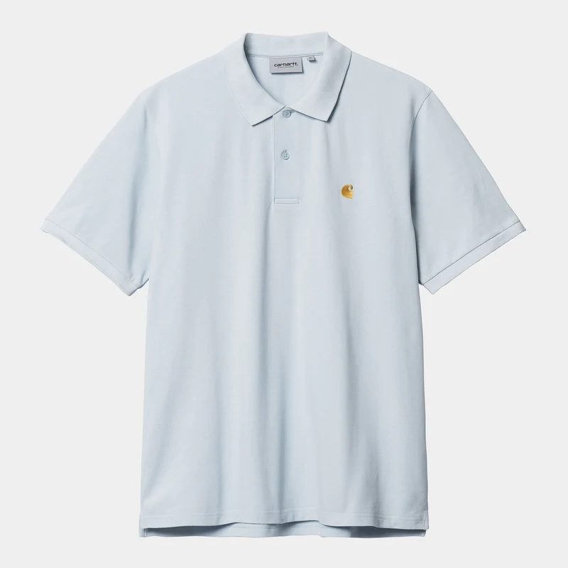 Carhartt WIP Herren Chase Pique Kurzarm-Poloshirt – Icarus