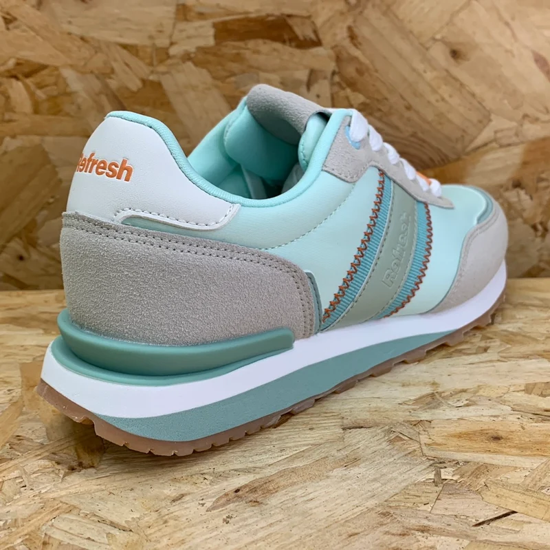 Refresh Modische Damen-Sneaker – Aqua