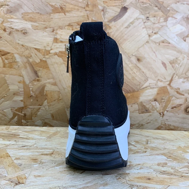 Refresh Modische High-Top-Sneaker für Damen – Schwarz