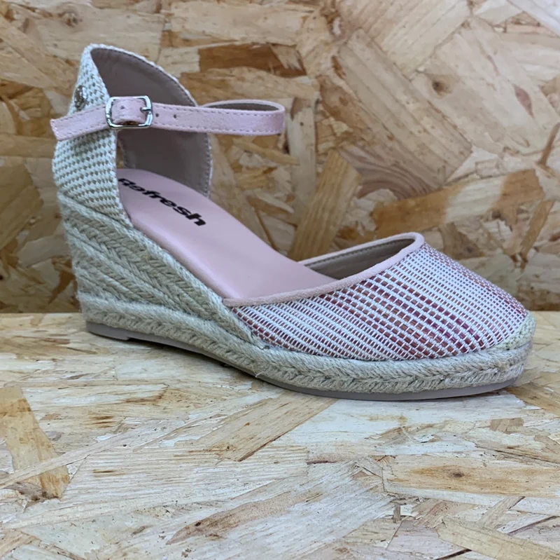 Refresh Mode-Keilsandalen für Damen – Nude