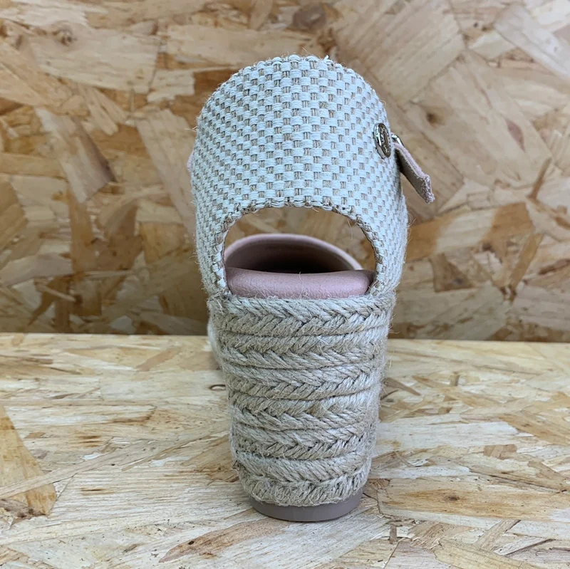 Refresh Mode-Keilsandalen für Damen – Nude