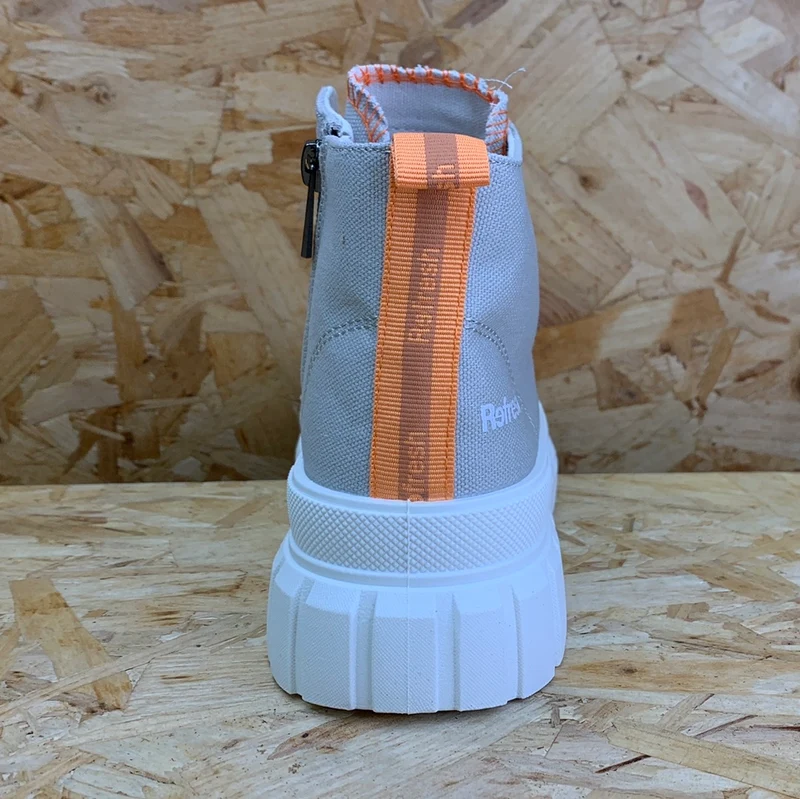 Refresh Modische High-Top-Sneaker für Damen – Grau