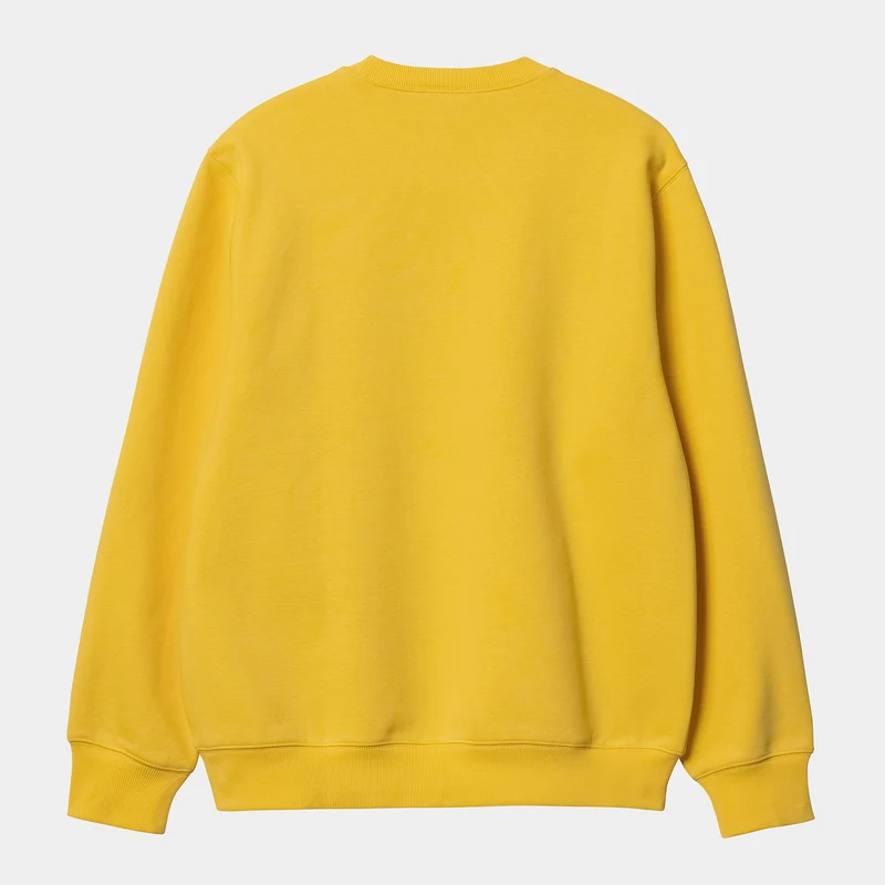 Carhartt WIP Herren Carhartt WIP Sweat Top - Buttercup / Schwarz