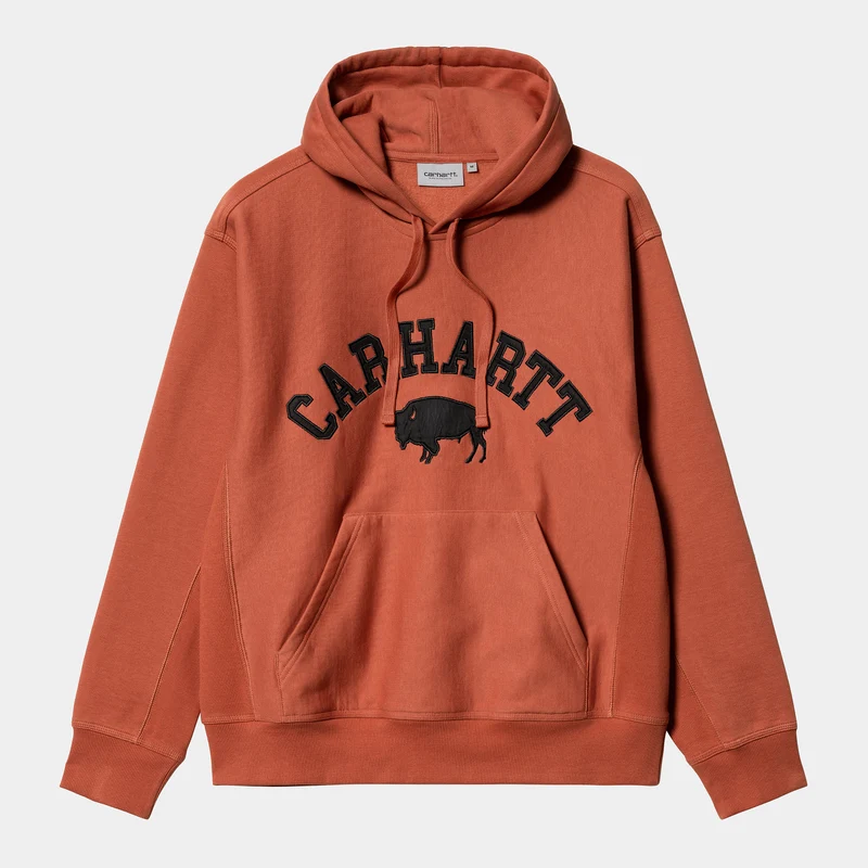 Carhartt WIP Herren Locker Sweat Hoodie – Phoenix / Schwarz