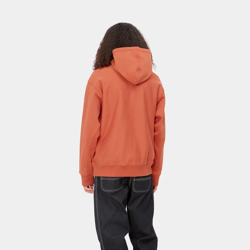 Carhartt WIP Herren Locker Sweat Hoodie – Phoenix / Schwarz