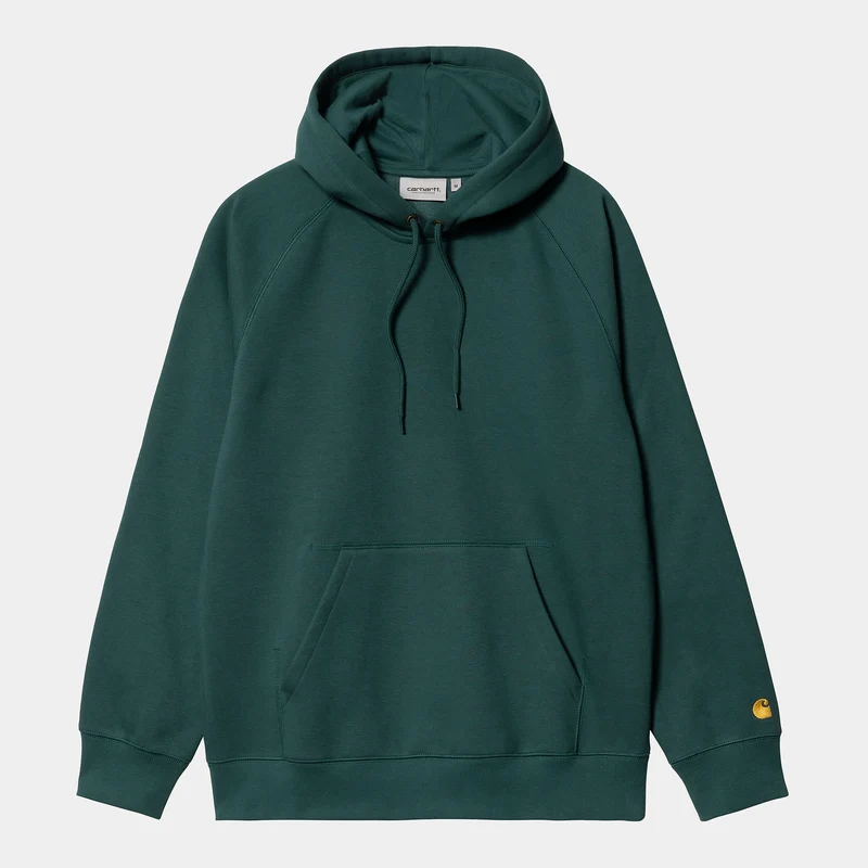 Carhartt WIP Herren Chase Sweat Hoodie – Botanic