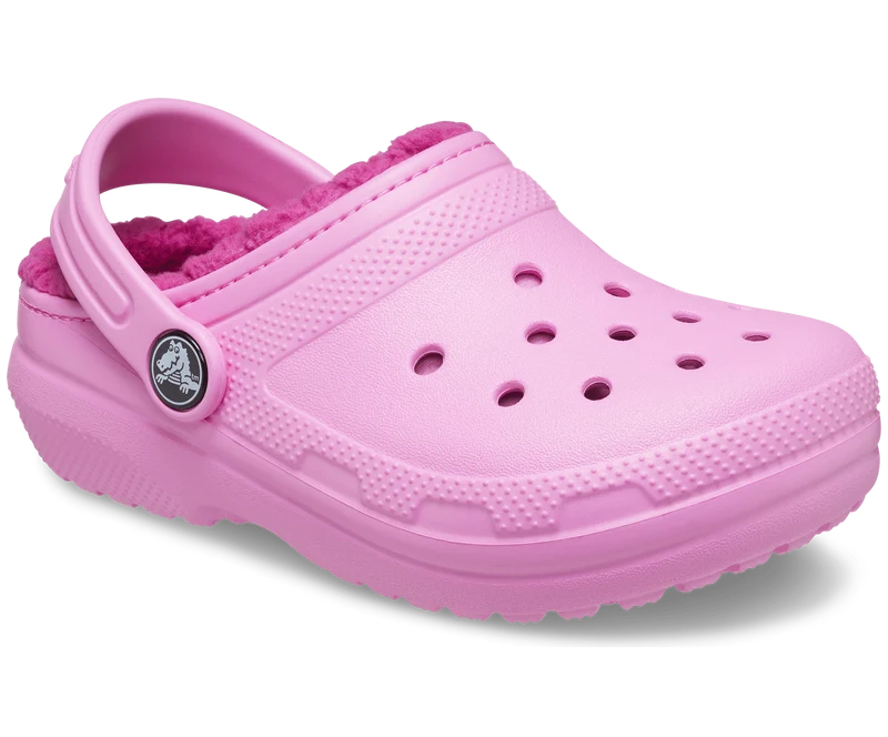 Crocs Kinderklassiker Lined Clog - Taffy Pink
