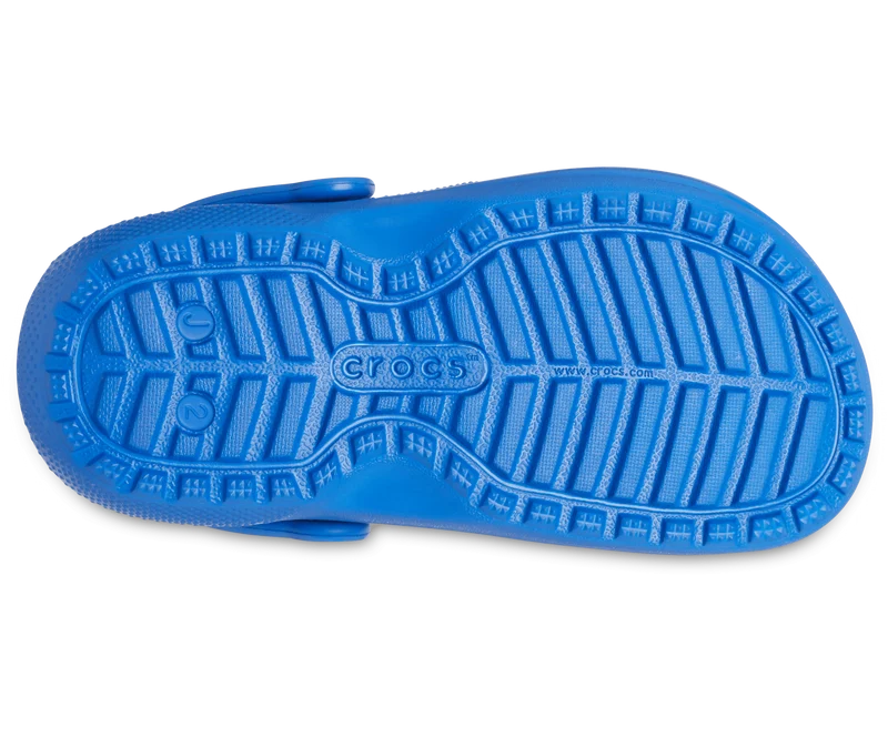 Crocs Kinderklassiker Lined Clog - Blauer Blitz