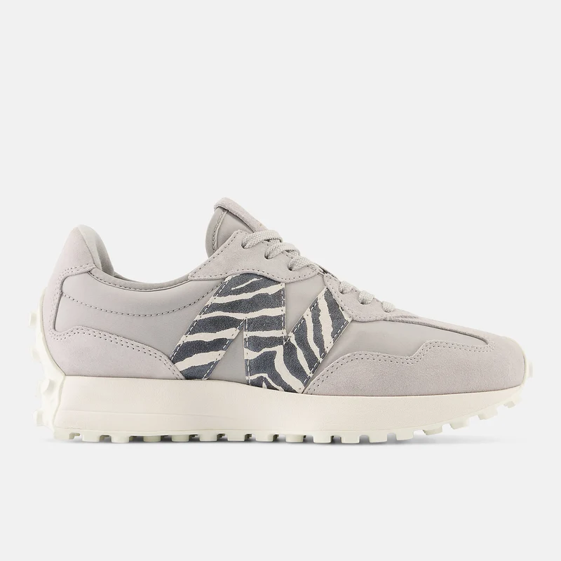 New Balance Damen 327 Fashion Trainer – Graues Zebra