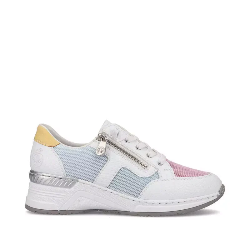 Rieker Damen Revolution Fashion Trainer – Weiß